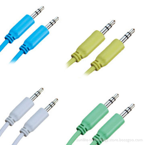 Jack Cables with Super Soft Wire, Various Colors Available